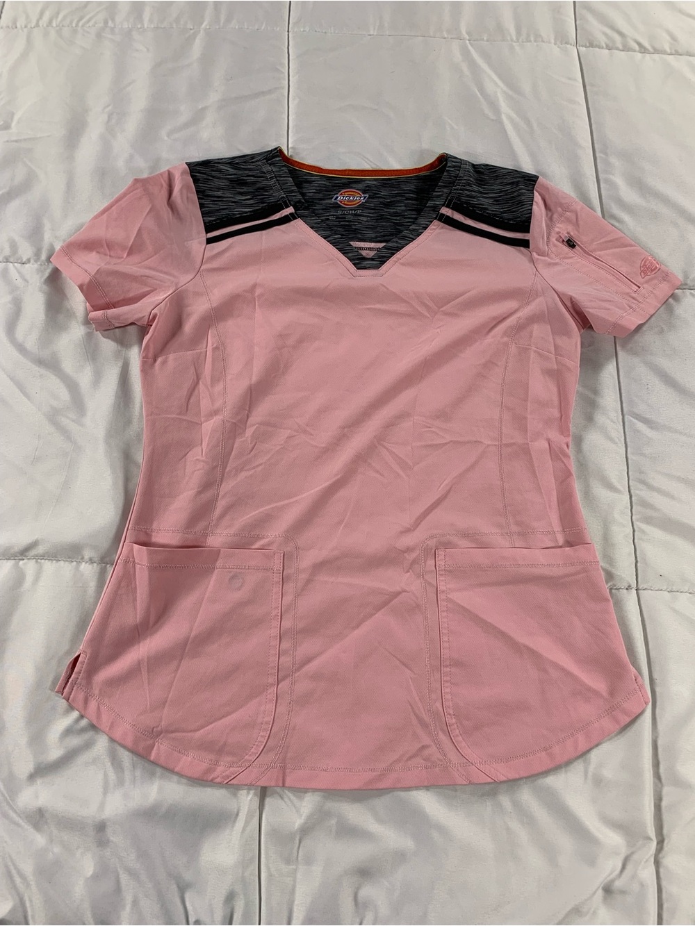 Pre loved DICKIES scrub top womens size S